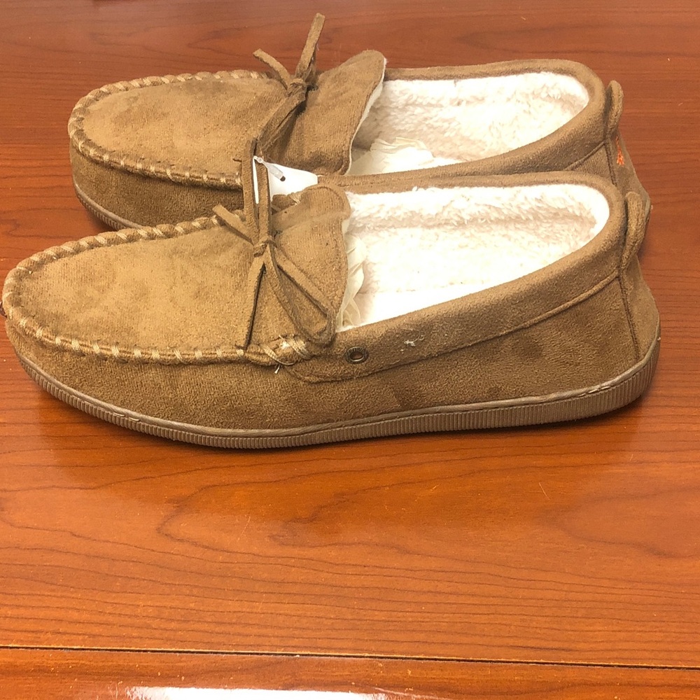 Dockers Men's Moccasin Slippers - Brown Sz 11-12